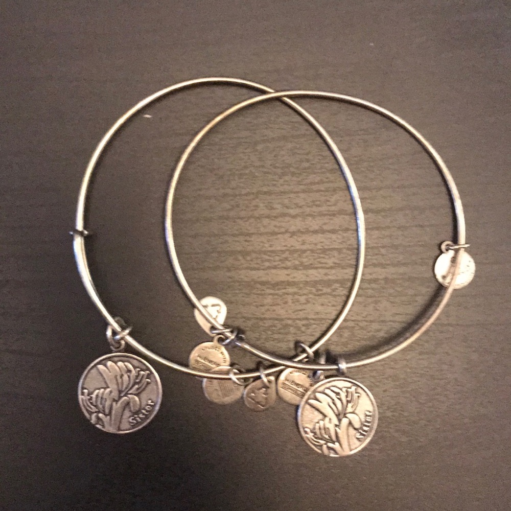 Two Alex and Ani Sister Bracelets